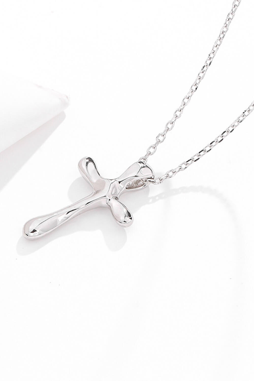 Cross Pendant 925 Sterling Silver Necklace